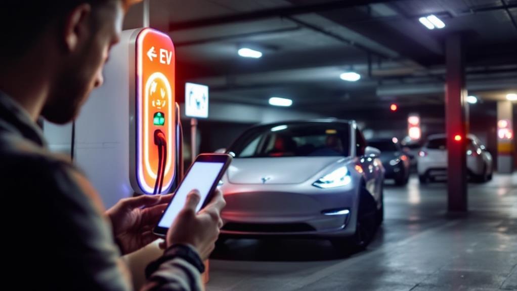 locating electric vehicle charging stations