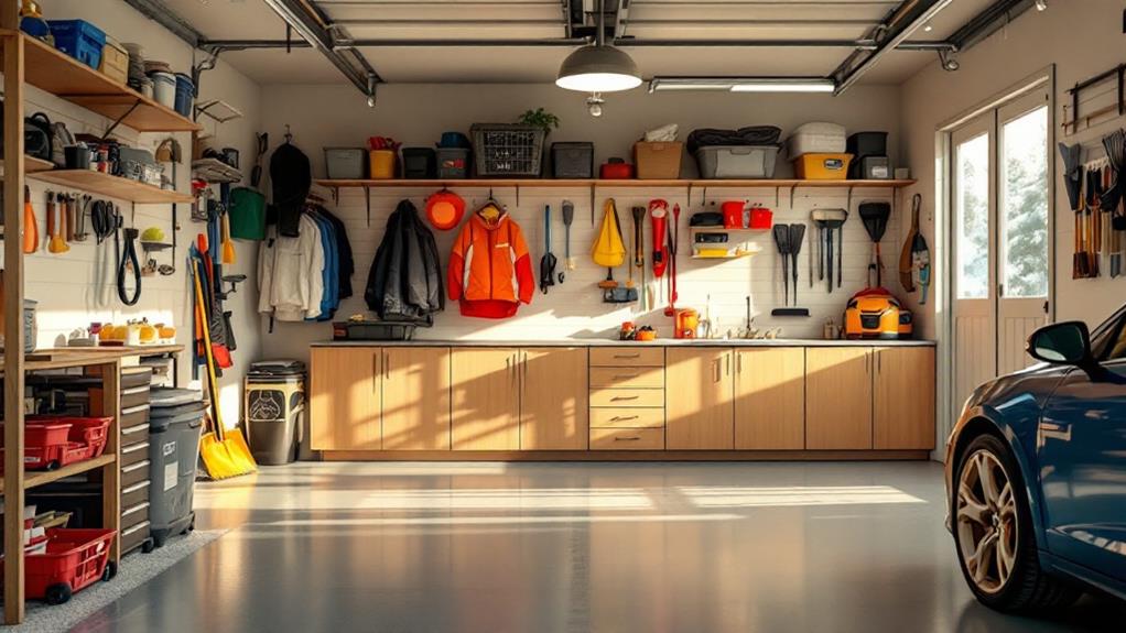 organize declutter living workspace