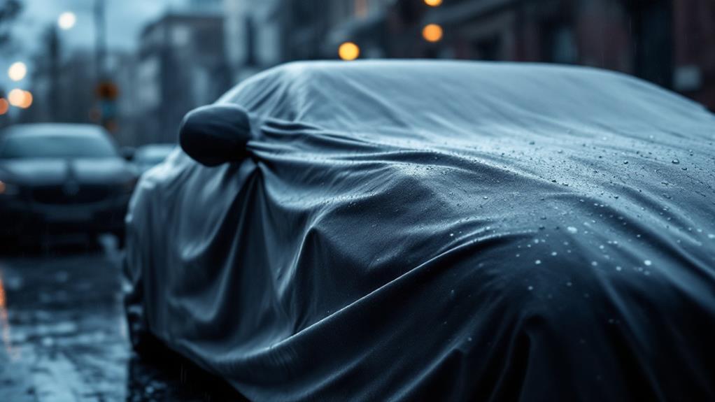 weatherproof protection against precipitation