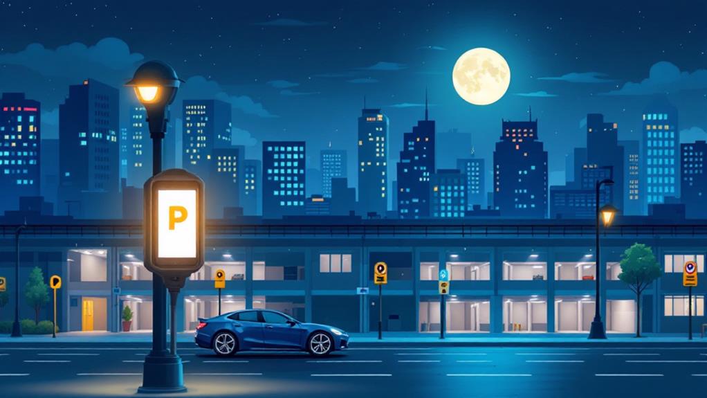strategize overnight parking efficiently