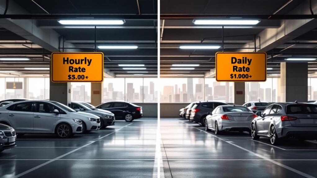 comparing parking alternatives for optimal choice