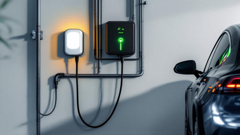 install electrical infrastructure