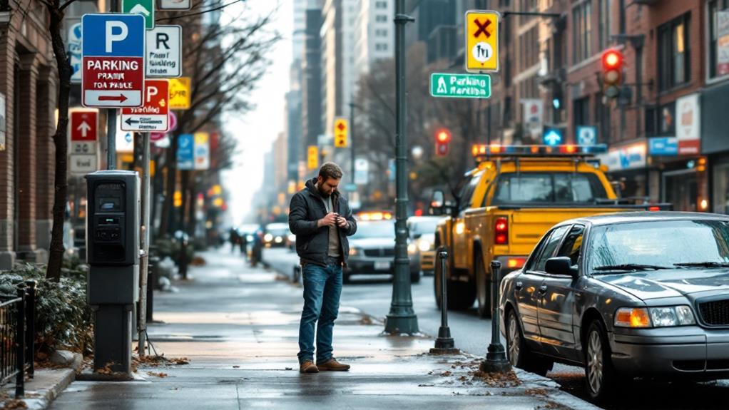 preventing parking regulation infringements