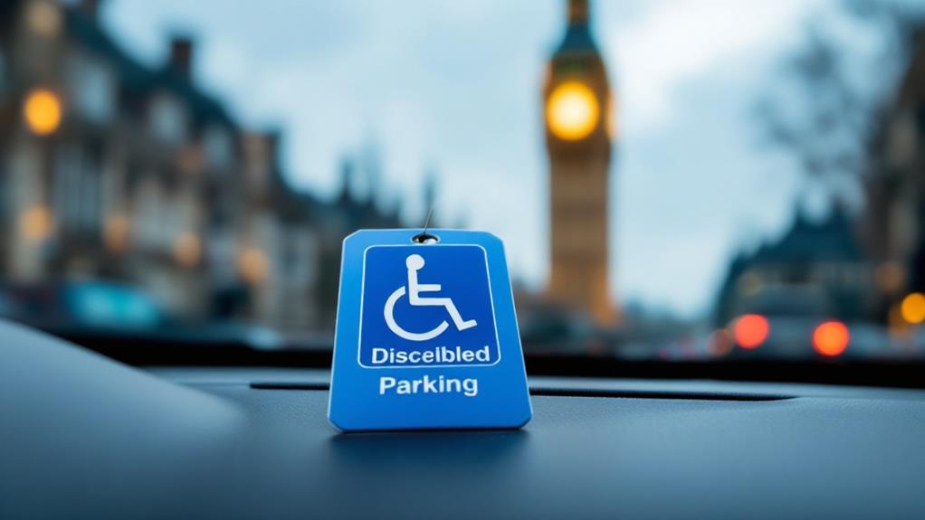 restricted parking for disabled individuals