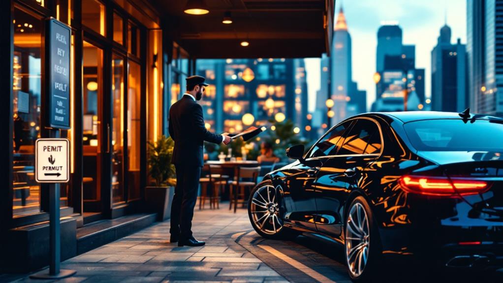permit for valet parking services