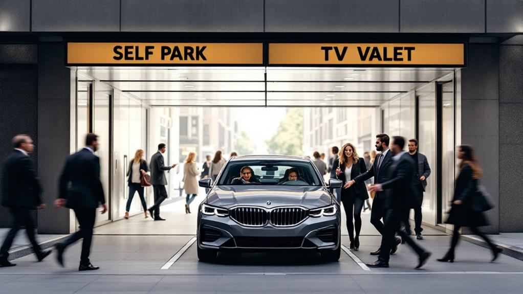 convenient garage parking options available