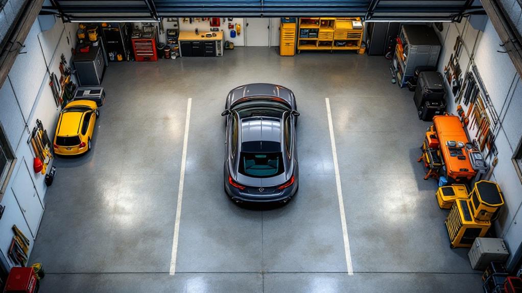 optimize efficient garage organization
