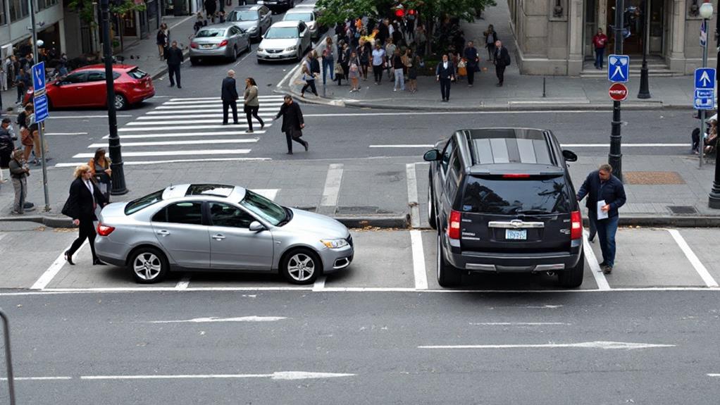 parking mechanism direction consideration