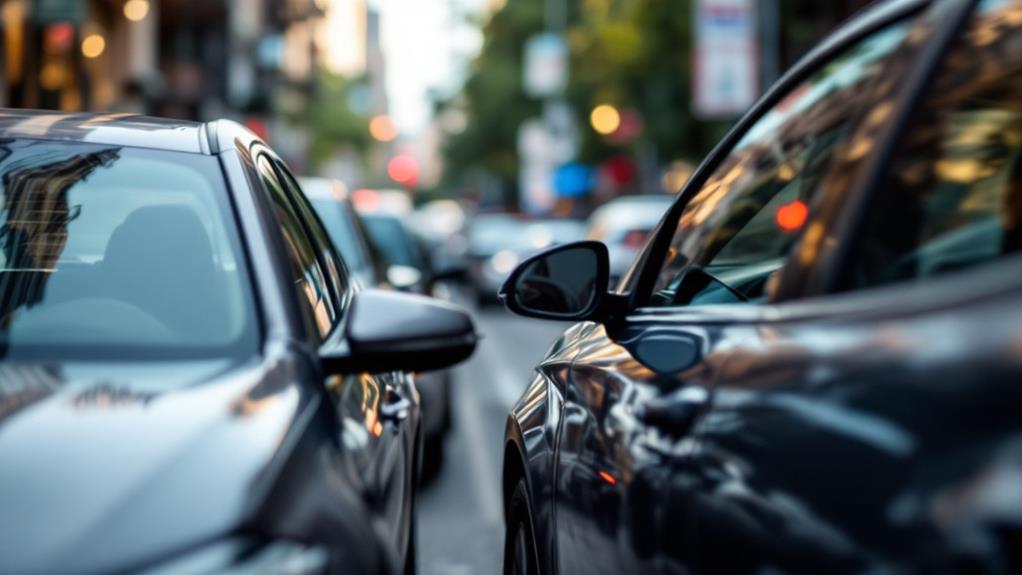 aware of surrounding automobiles