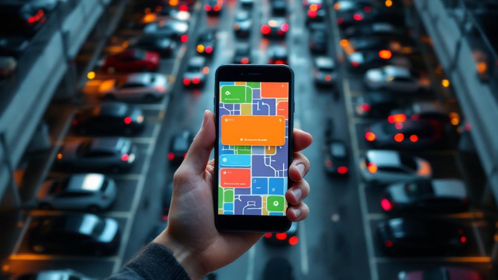 convenient parking app utilization