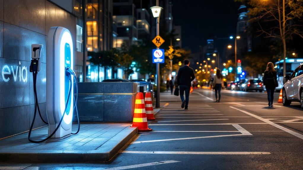 curbside electric vehicle charging safety