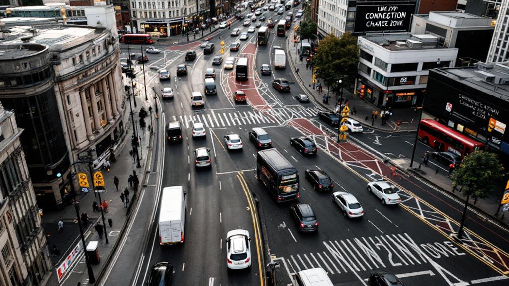 driving through fee based city zones