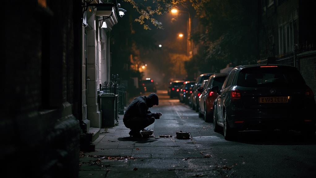 car crime landscape in london