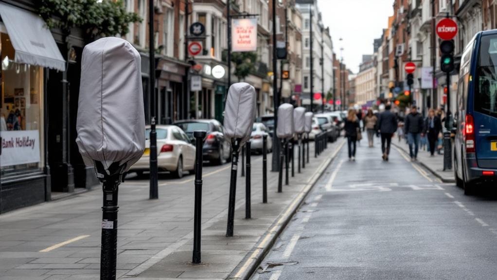 parking changes during bank holidays