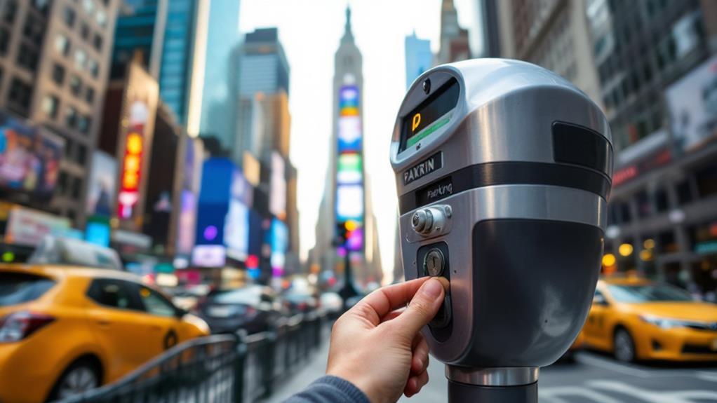 parking charges time based fees