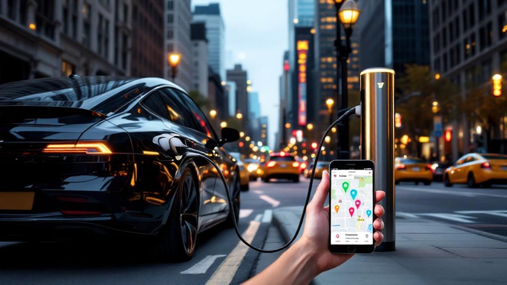locate nearby electric vehicle charging