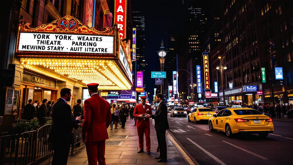 nearby theater valet parking services