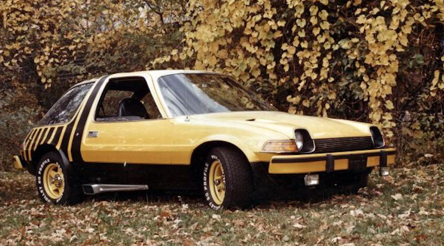 AMC Pacer in yellow