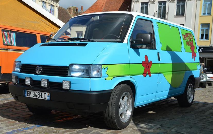 The Mystery Machine from “Scooby-Doo’
