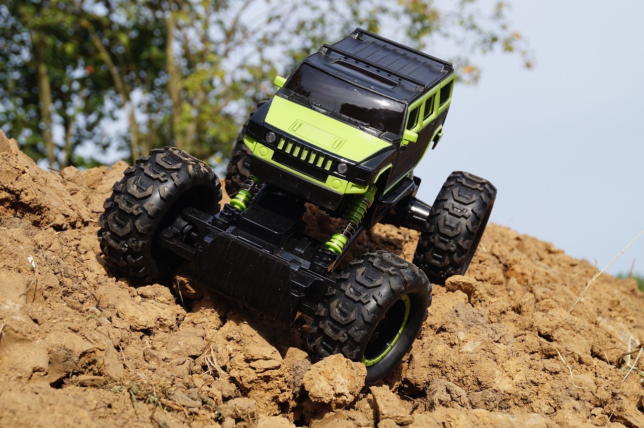 rock crawler RC car