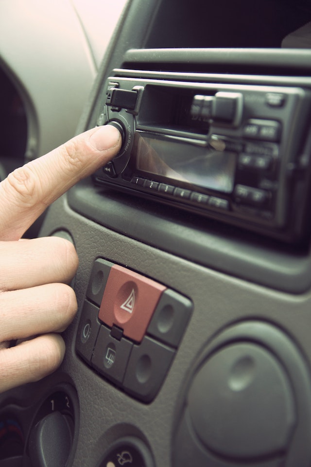 Car music audio controls