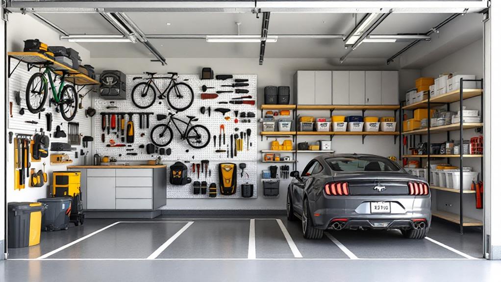 establish organized storage locations