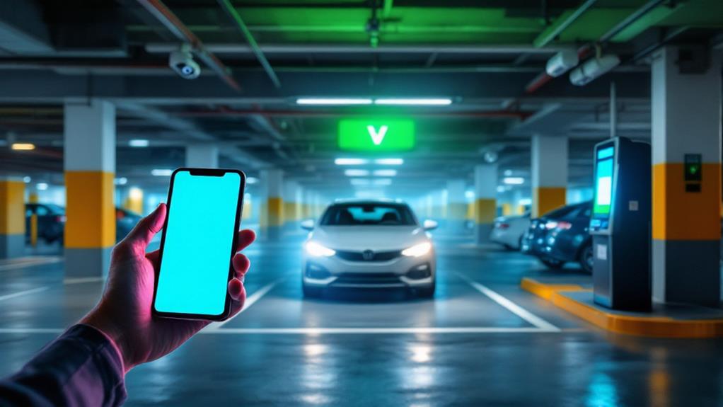 maximize app assisted parking efficiency